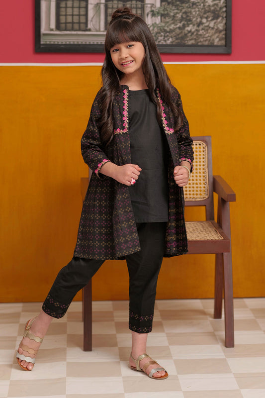 Elegant Jacquard Lawn Kameez Shalwar for Girls