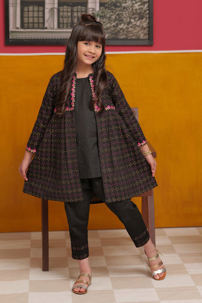 Elegant Jacquard Lawn Kameez Shalwar for Girls